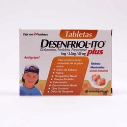 Desenfriol-Ito-Plus Masticable 24 Tableta