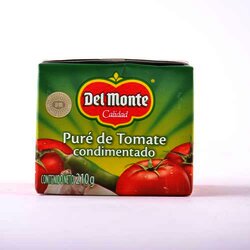Pure De Tomate Condimentado 210 Gramos