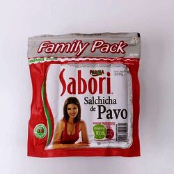 Salchicha De Pavo 830 Gramos