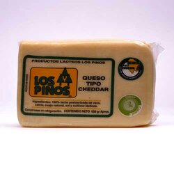 Queso Cheddar 500 Gramos