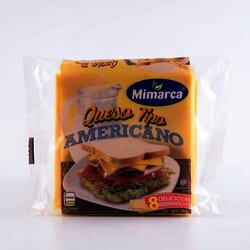Queso Tipo Americano Rebanado 144 Gramos
