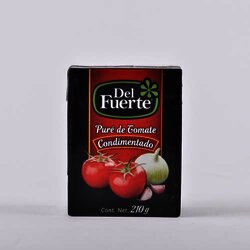 Pure De Tomate Condimentado 210 Gramos