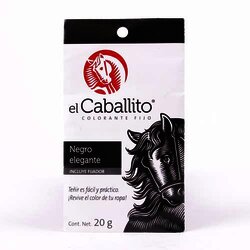 Colorante Para Ropa Negro 20 Gramos