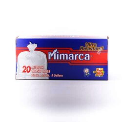 Bolsa Para Basura Caja 55x60 Cm Mediana 20 Pieza