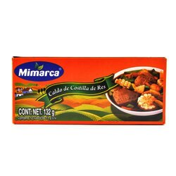 Consomes Caldo 12 Cubos De Costilla De R 136 Gramos