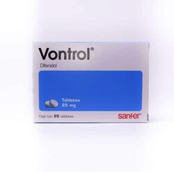 Vontrol 25 Tabletas 25 Mililit