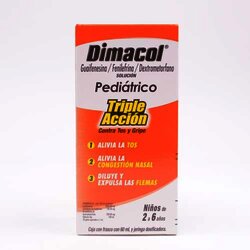 Dimacol Ped Tple-Ac Framb Jarabe 60 Mililit