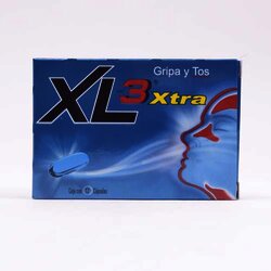Xl-3 Xtra Gripa Y Tos 12 Capsula