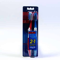 Cepillo Dental 7 Beneficios 2x1 Suave 2 Pieza