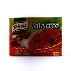 Consomes Sazonador Mi Arroz Arroz Rojo 76 Gramos