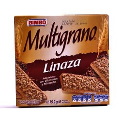 Barra De Cereal Multigrano Linaza 6 Pieza