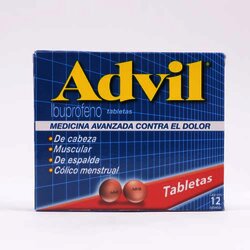 Advil 12 Grageas 200 Miligr
