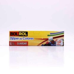 Bolsa Para Alimentos Con Zipper 27x24x7 16 Pieza