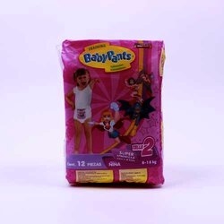 Calzon Entrenador Niña 2 12 Pieza