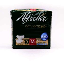 Pañal Advanced Mediano 10 Bolsa
