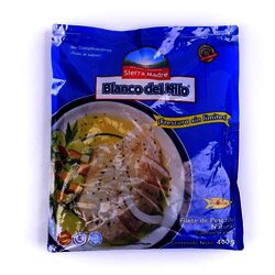 Filete De Pesc. Blanco Del Nilo Natural 400 Gramos