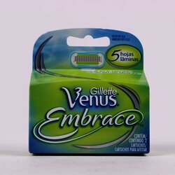 Cartuchos Rastrillo Venus Embrace 2 Pieza