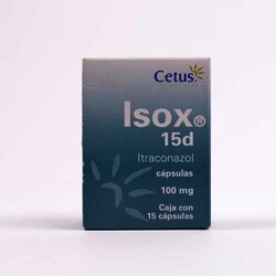 Isox 15d 15 Capsulas 100 Miligr