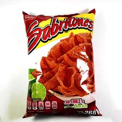 Sabritones Chile Y Limon 260 Gramos