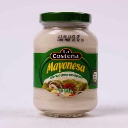 Mayonesa Aderezo Ensalada 210 Gramos