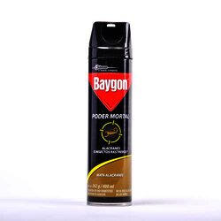 Insecticida Poder Mortal Aerosol Negro 400 Milili