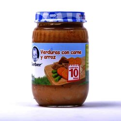 Papilla Tercera Etapa Res Con Arroz 170 Gramos