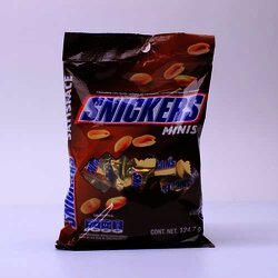 Barra De Chocolate Minis 124.7 Gram