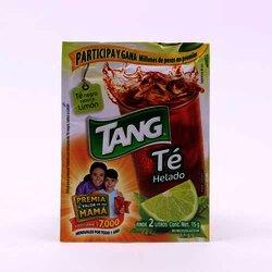 Bebida Te Helado En Polvo Negro Limon 15 Gramos