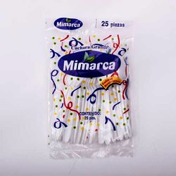 Cuchara Desechable Grande 25 Pieza