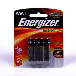 Pila Aaa Max Alcalina 4 Pieza