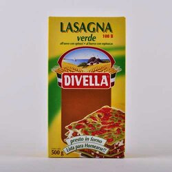 Pasta Para Sopa Lasagna Verde 500 Gramos