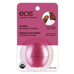 Balsamo Labial Organico Sorbete Fresa 7 Gramos