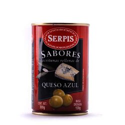 Aceituna Rellena Queso Azul 300 Gramos