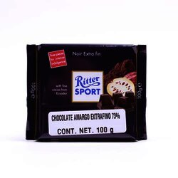 Chocolate Amargo Extrafino 100 Gramos