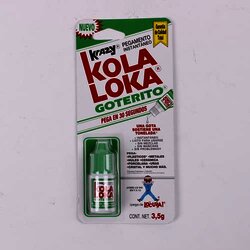 Pegamento Instantaneo Goterito Crazy 3.5 Gramos