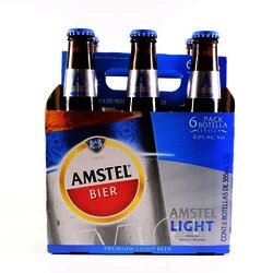 Cerveza Six Pack Botella Light 355 Milili