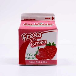 Fresas Con Crema 226 Gramos