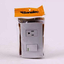 Apagador Toma Corriente 1 Pieza