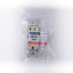 Tomacorriente Doble Polarizado Base Azul 1 Pieza