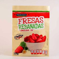 Fresa Rebanada Iqf 1.2 Kilogr