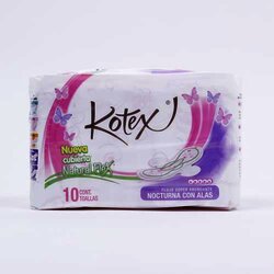 Toalla Alas Nocturna 10 Pieza