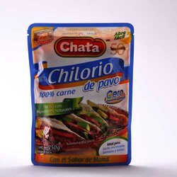 Chilorio Pavo 250 Gramos