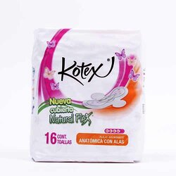 Toalla Alas Anatomica 16 Pieza