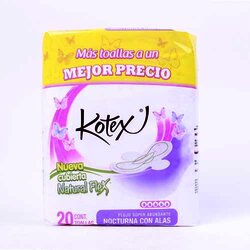 Toalla Alas Nocturna 20 Pieza