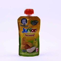 Postre Junior Pera Mango 120 Gramos