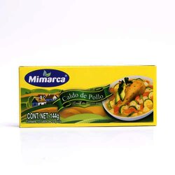 Consomes Caldo 12 Cubos De Pollo 144 Gramos