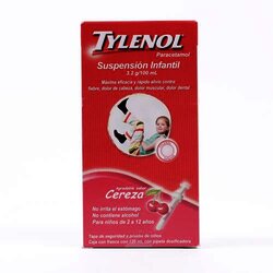 Tylenol Inf Suspension Cereza 120 Milili