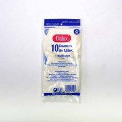 Guante De Latex 10 Pieza