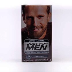 Tinte Barba Bigote Castaño Claro 1 Pieza