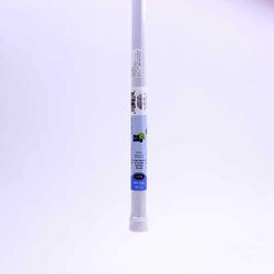 Barra De Ducha De 106.7-182.9 Cm Blanco 1 Pieza